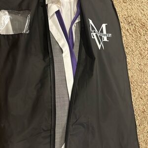 Pronto Uomo Black and Gray Jacket